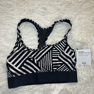 Victoria's Secret Black and White Geometric Sports Bra